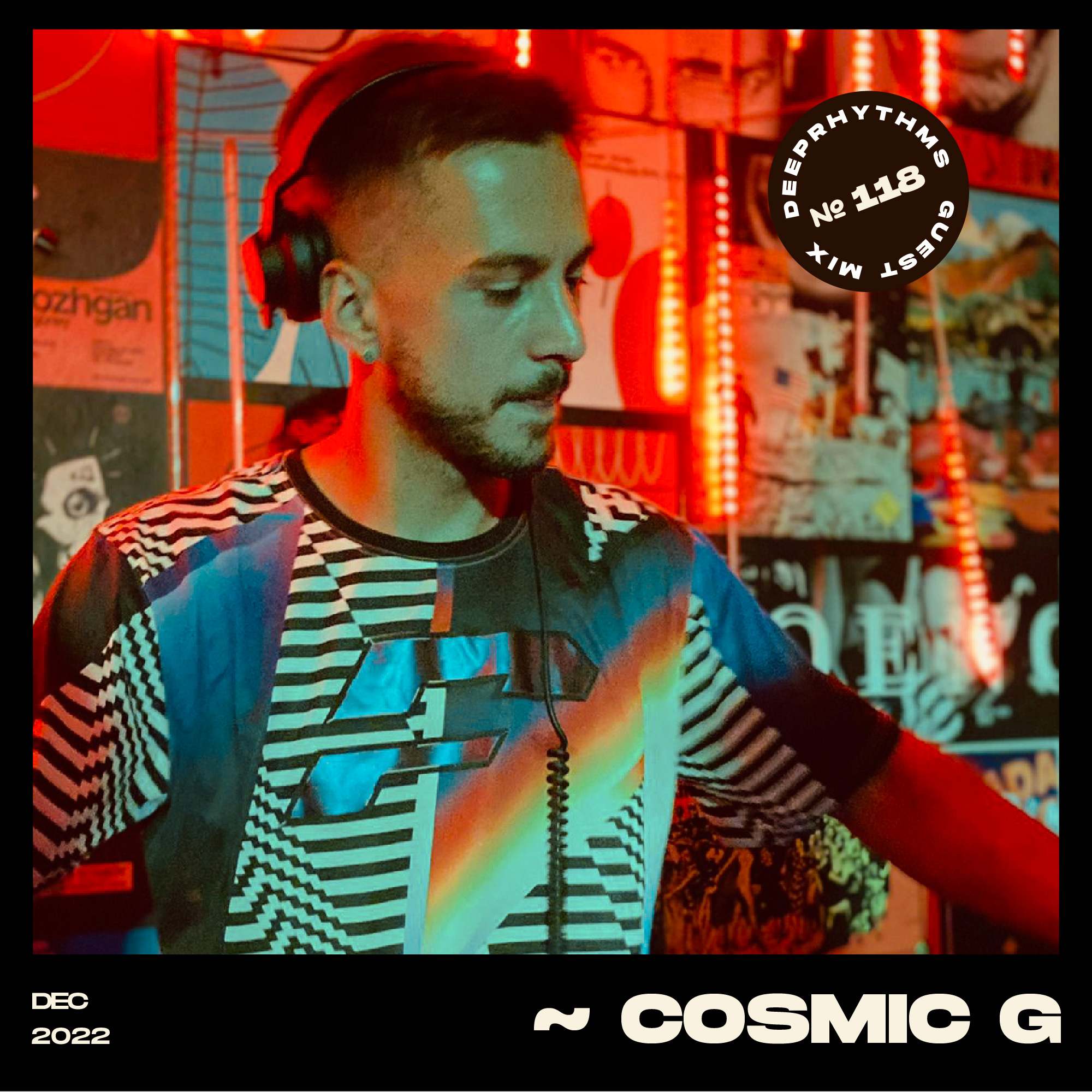 #118 Cosmic G for Deeprhythms Mix Cover