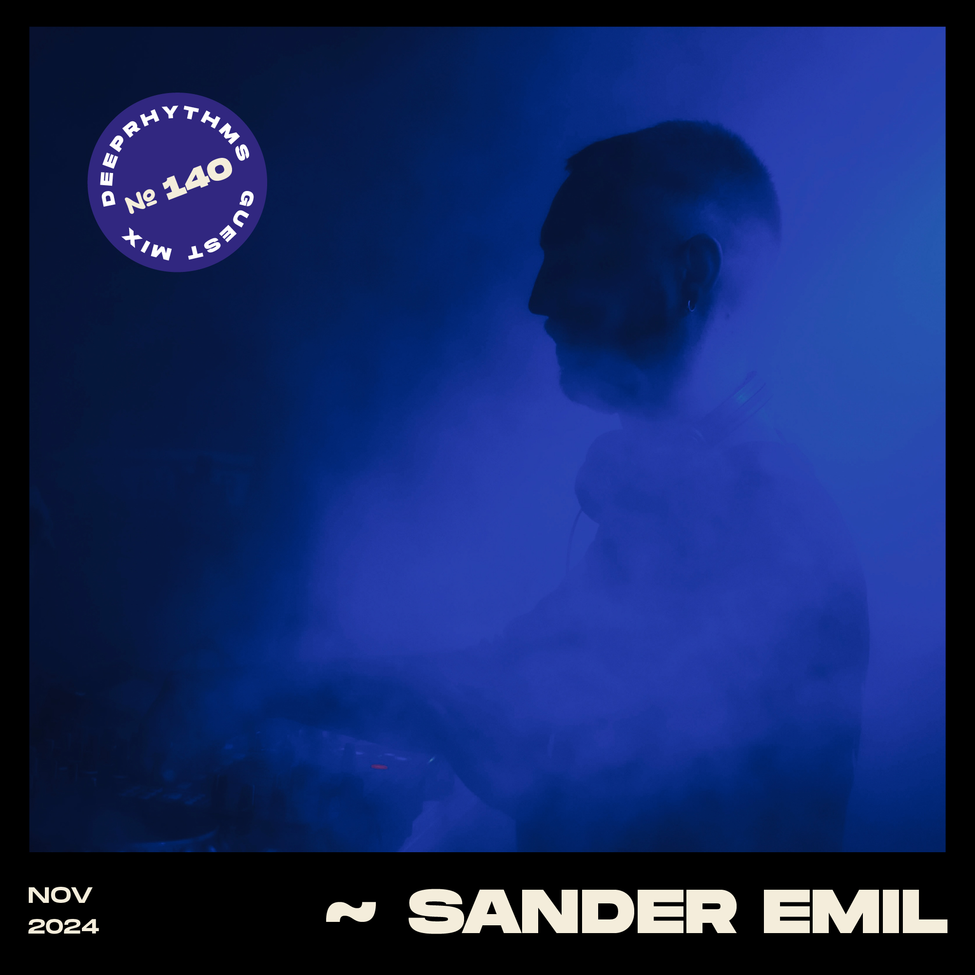 #140 Sander Emil for Deeprhythms Mix Cover